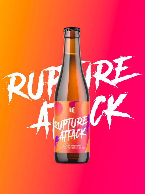 Klaxx Brewing - Rupture Attack - Double IPA - Lille - Idaho 7 - Mosaic - Citra